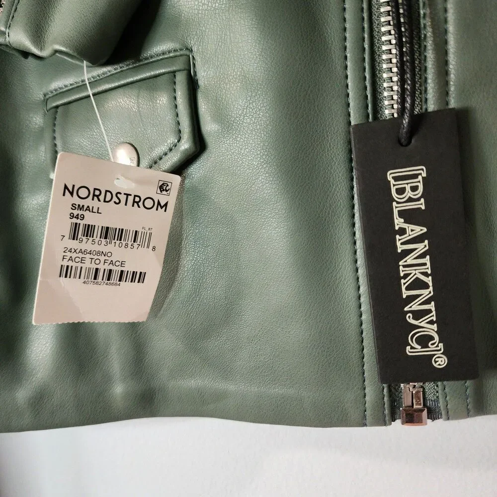NWT BlankNyc Face to Face Moto Jacket - Picture 4 of 4
